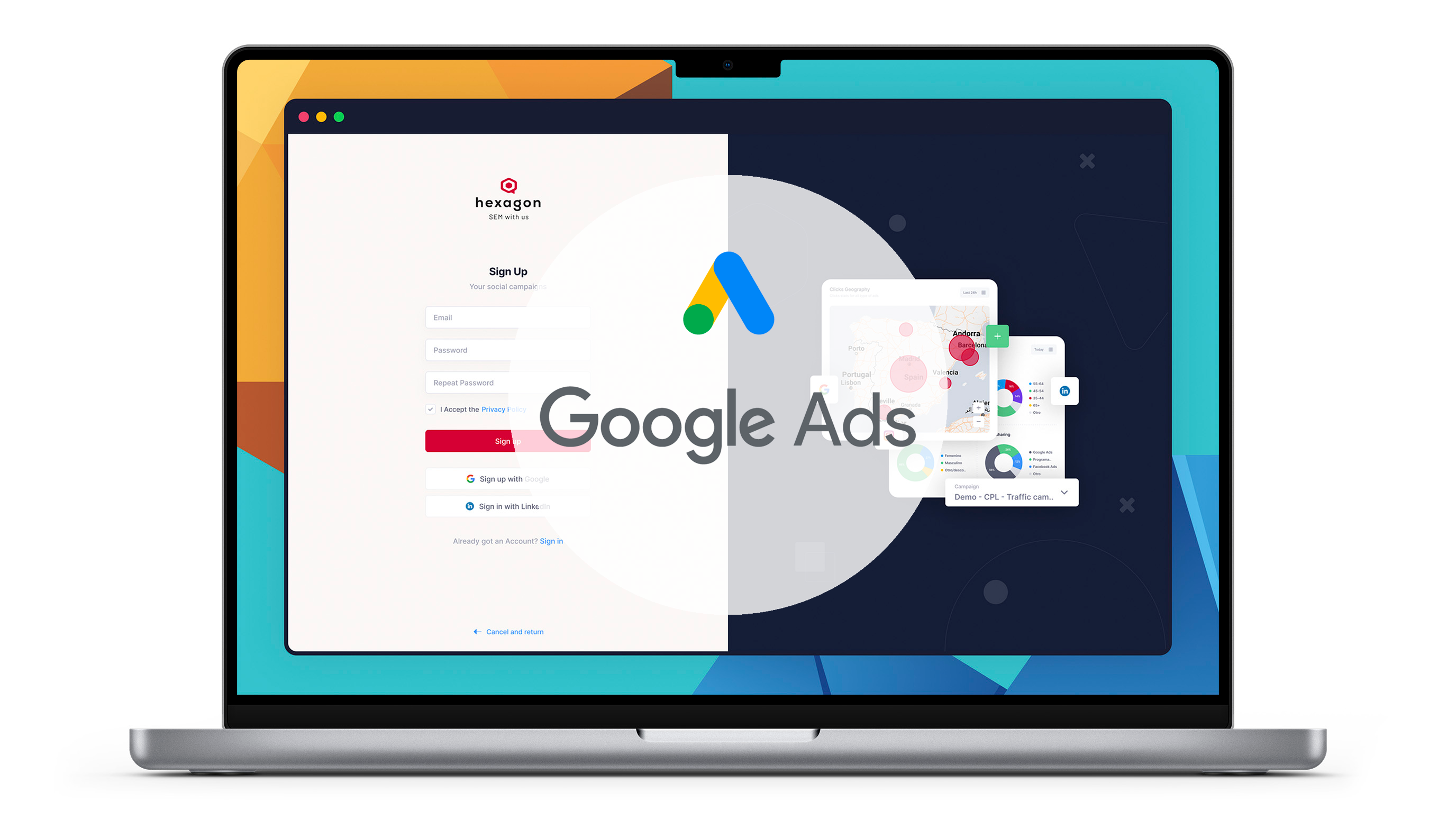 Herramienta para la creación de campañas SEM - Google Ads