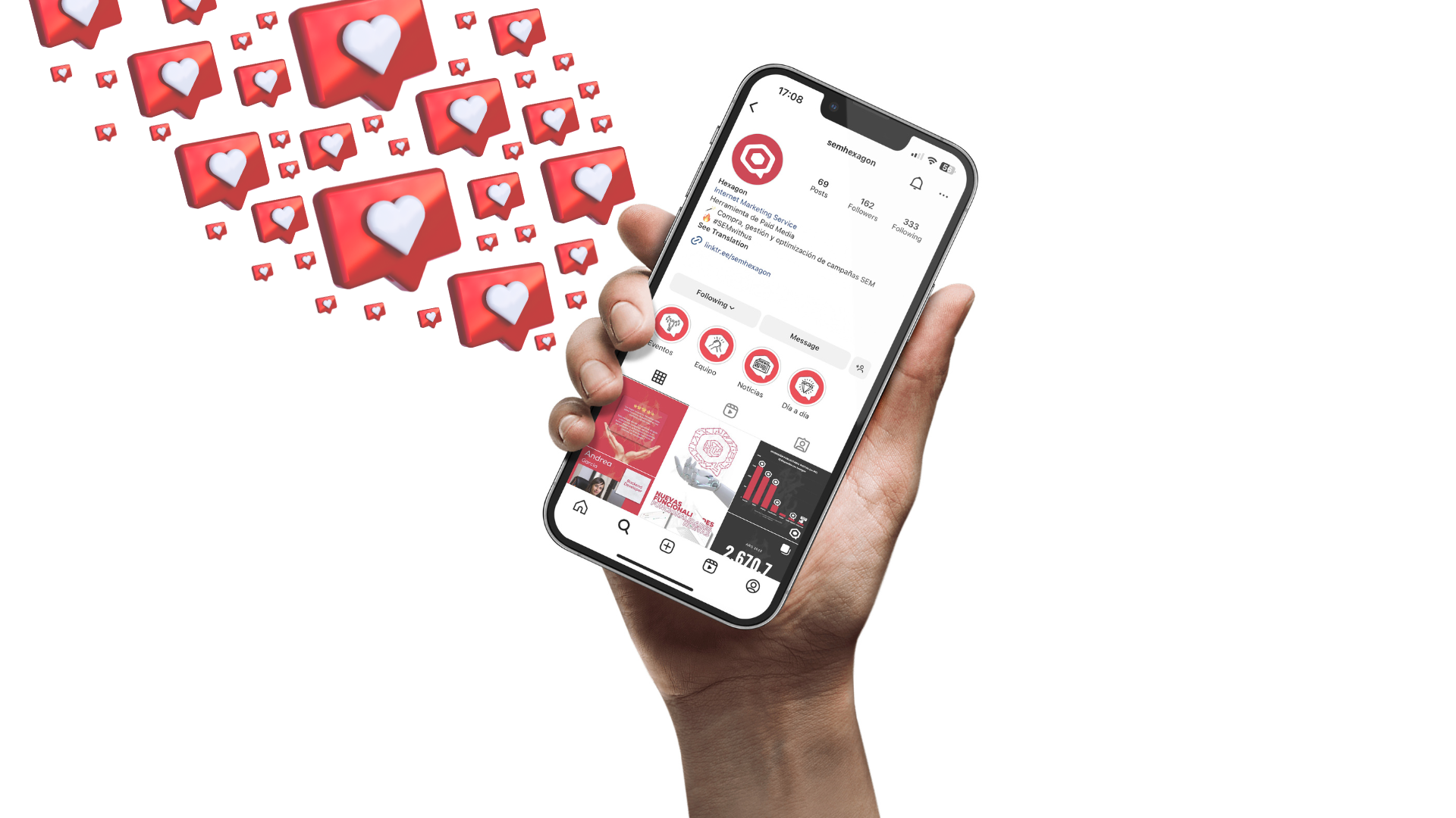 Cómo deberías hacer Reels en Instagram HEXAGON